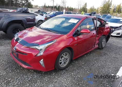 2016 Toyota Prius Three from USA, damaged, VIN JTDKARFU8G3516300